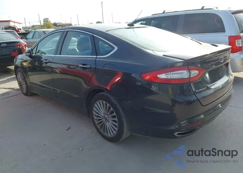 2013 Ford Fusion Titanium из США, поврежденный, VIN 3FA6P0D93DR266574